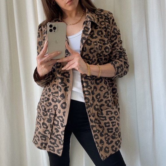 The Leopard Jacket — Brown/Black - Picture 2 of 12